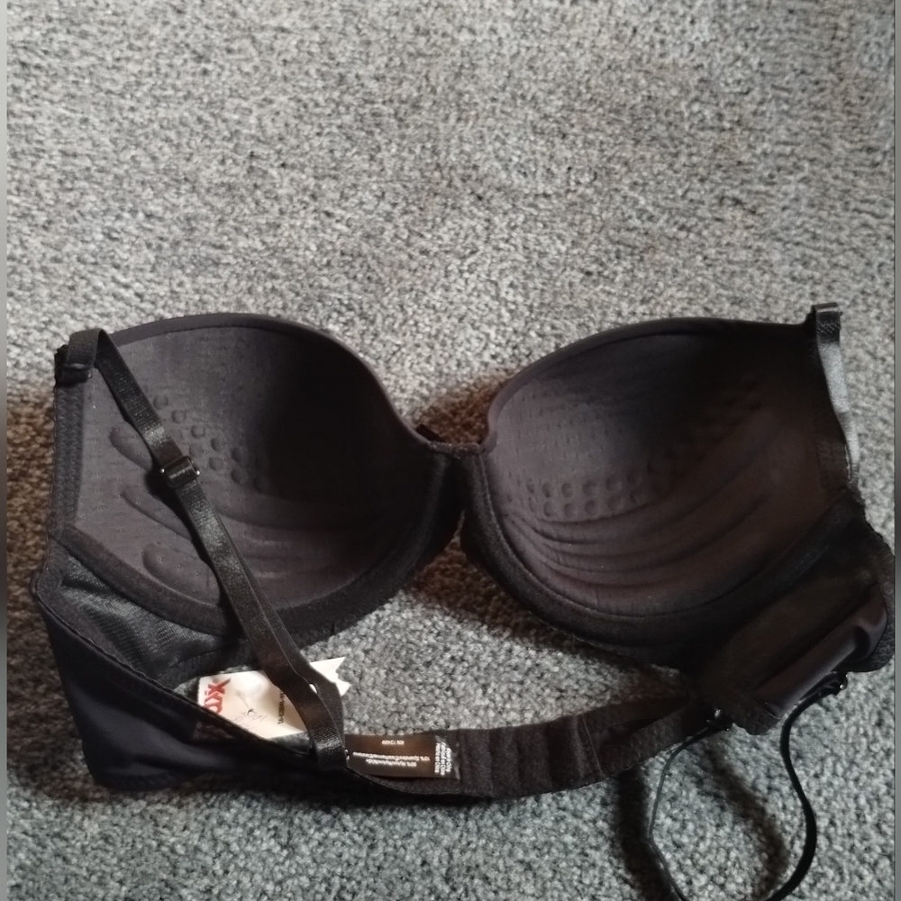 NWOT Rene Rofe RN 72409 Black Women's Bra Size 36 B